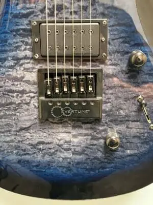 PRS SE HOLCOMB BLUEBURST W/ EVERTUNE 2